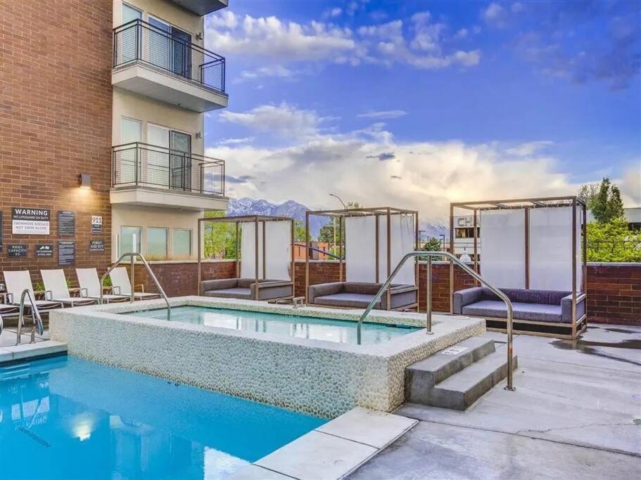 شقة Lux 2 Bd Boho In Heart Of Slc سالت ليك سيتي المظهر الخارجي الصورة